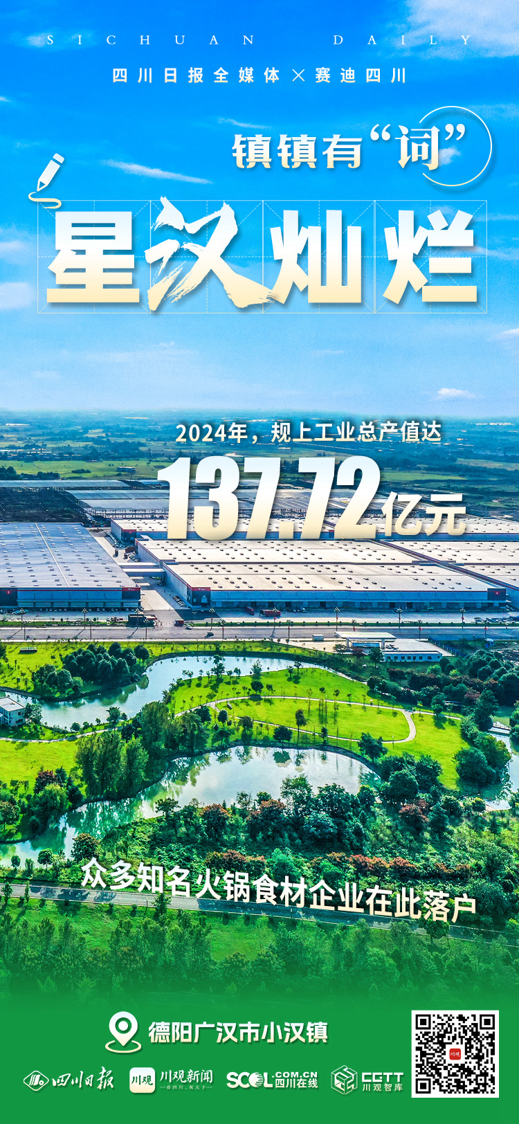 “煮”丨“镇”有看头—四川镇域经济样本调查⑧麻将胡了试玩建园区、引企业火锅产业在此热辣开(图2)
